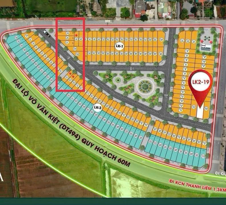 Đất phân lô Kiện Khê, Thanh Liêm 90m² giá 1 tỷ - Đầu tư sinh lời ngay!