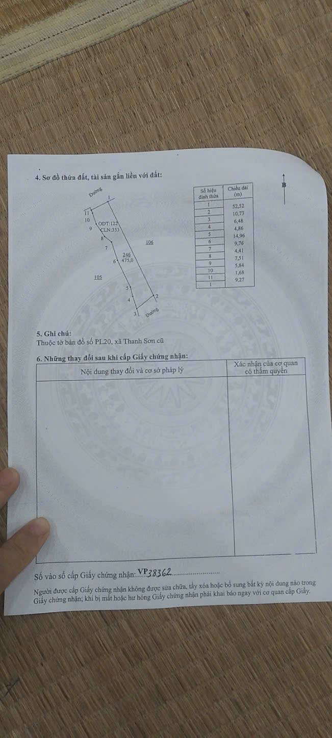 Đất nền Hồng Sơn Phủ Lý 1000m² giá 3 tỷ - Cơ hội đầu tư tuyệt vời!