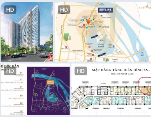 Căn hộ 3PN 119m² tại Skyline Westlake giá chỉ 16 tỷ - Thiết kế góc view Hồ Tây