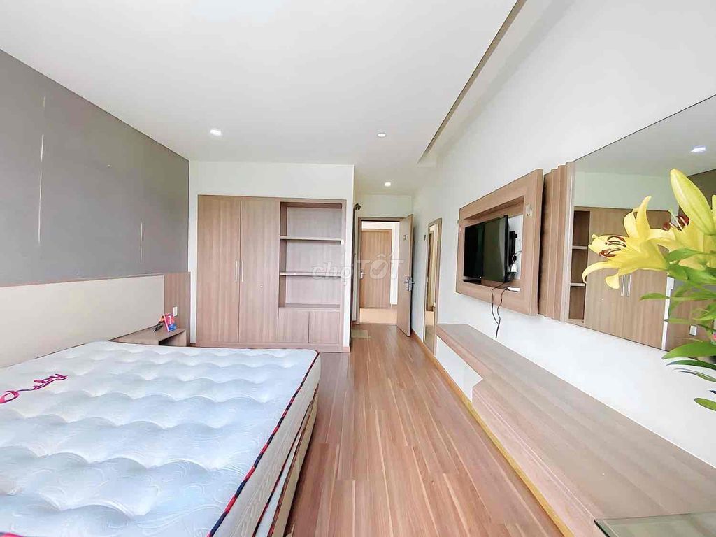 Căn hộ 1PN đầy đủ nội thất tại Hoàng Hoa Thám 35m² giá 3.5 triệu - Gần biển, view công viên Cột Cờ!