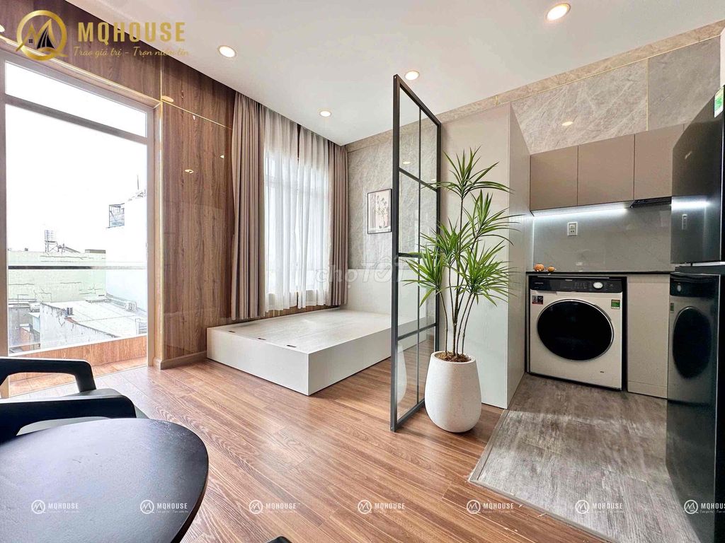 Căn hộ cho thuê Phú Thạnh 30m² giá 5.8 triệu - Nội thất hiện đại, tiện nghi đầy đủ!