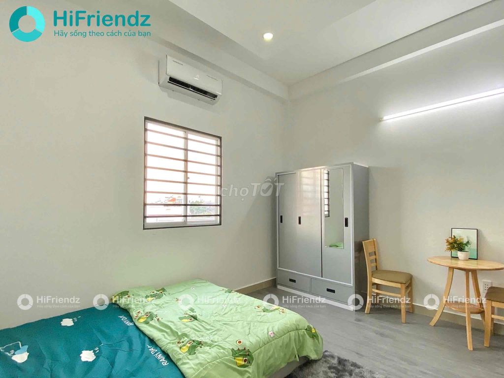 🏠 Studio Cửa Sổ Full Nội Thất – Lý Chiêu Hoàng Q6 – Free Xe