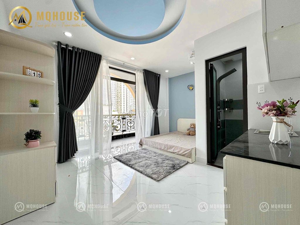 Chung cư dịch vụ mới xây 100% tại Âu Cơ 30m² giá 5 triệu - Không gian thoáng đãng, tiện nghi đầy đủ!