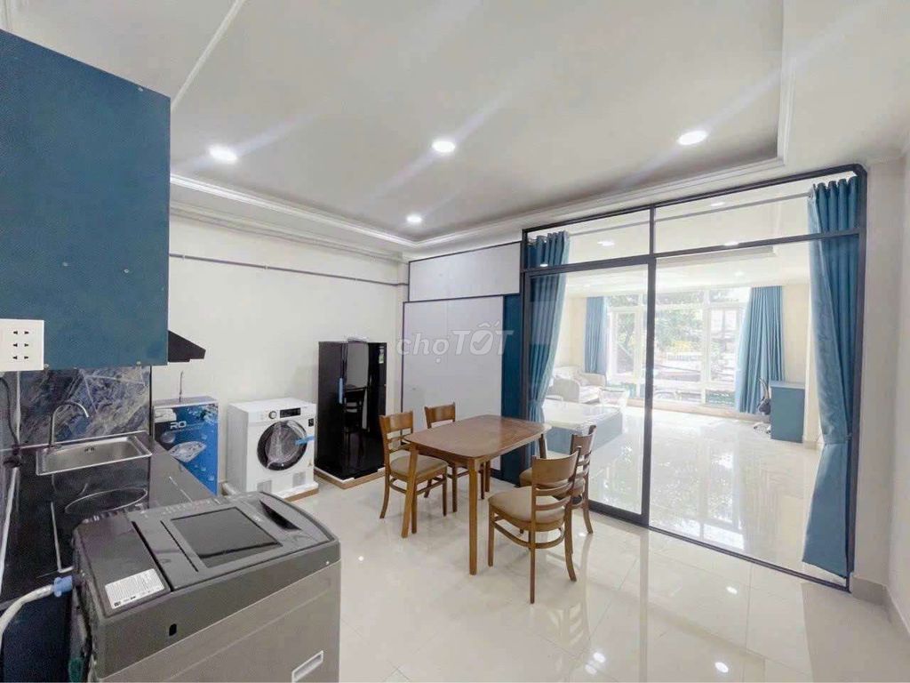 Căn hộ 1 phòng ngủ Khánh Hội Quận 4 45m² giá 8.5 triệu - Đầy đủ nội thất, tiện nghi
