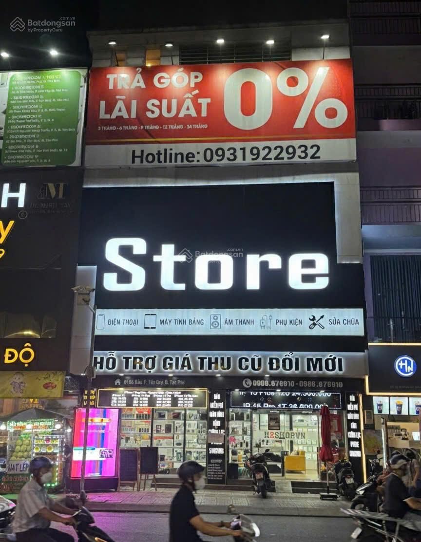 Cho thuê nhà mặt tiền Gò Dầu, Tân Phú 90m² giá 75 triệu - Vị trí kinh doanh đắc địa!