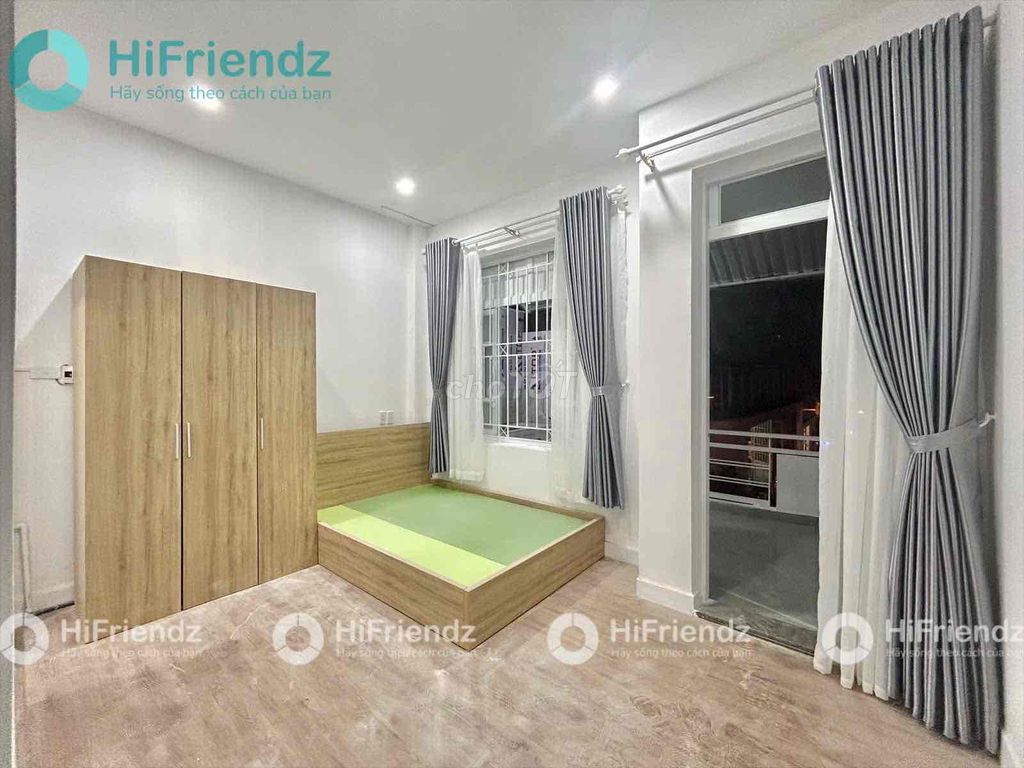 Phòng studio Nguyễn Bặc, 25m² giá 4.2 triệu - Nội thất đầy đủ, mới 100%!