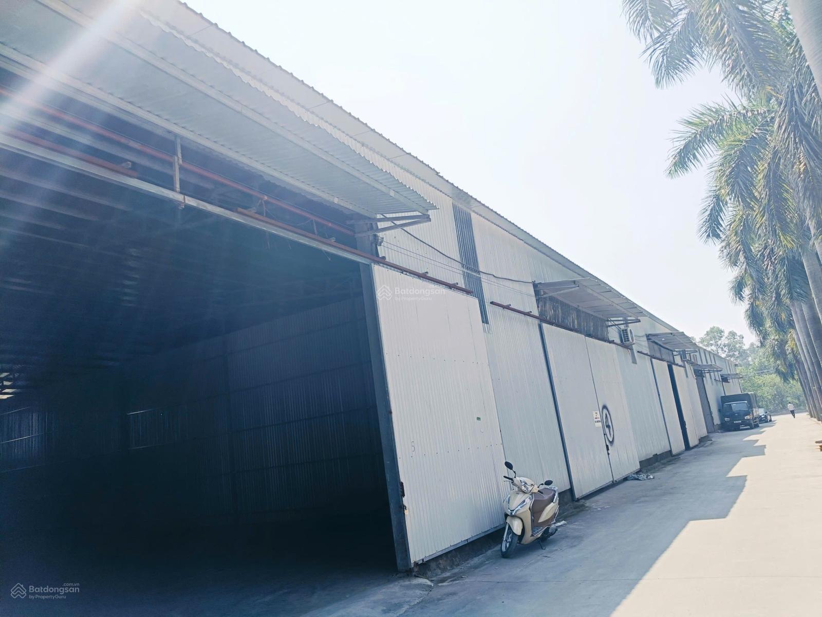 Cho thuê kho xưởng mặt đường Đại Lộ Thăng Long 440m² - An ninh tuyệt đối, giá chỉ 77k/m²