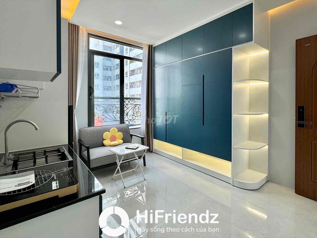 Căn hộ mini mới xây 1 phòng ngủ tại đại lộ Võ Văn Kiệt - Full nội thất, giá 7 triệu