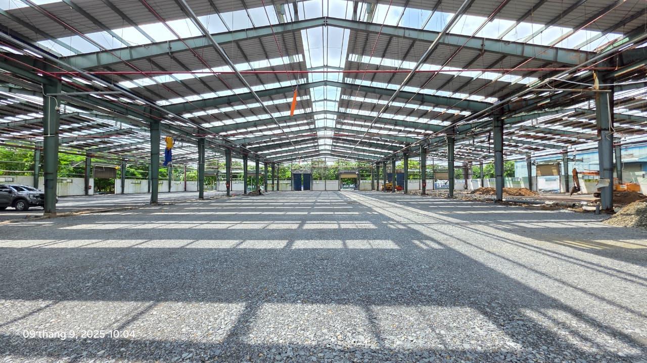 Cho thuê kho/xưởng KCN Tân Kim 2200m² giá 100 triệu - Hạ tầng đồng bộ, thuận lợi kết nối!