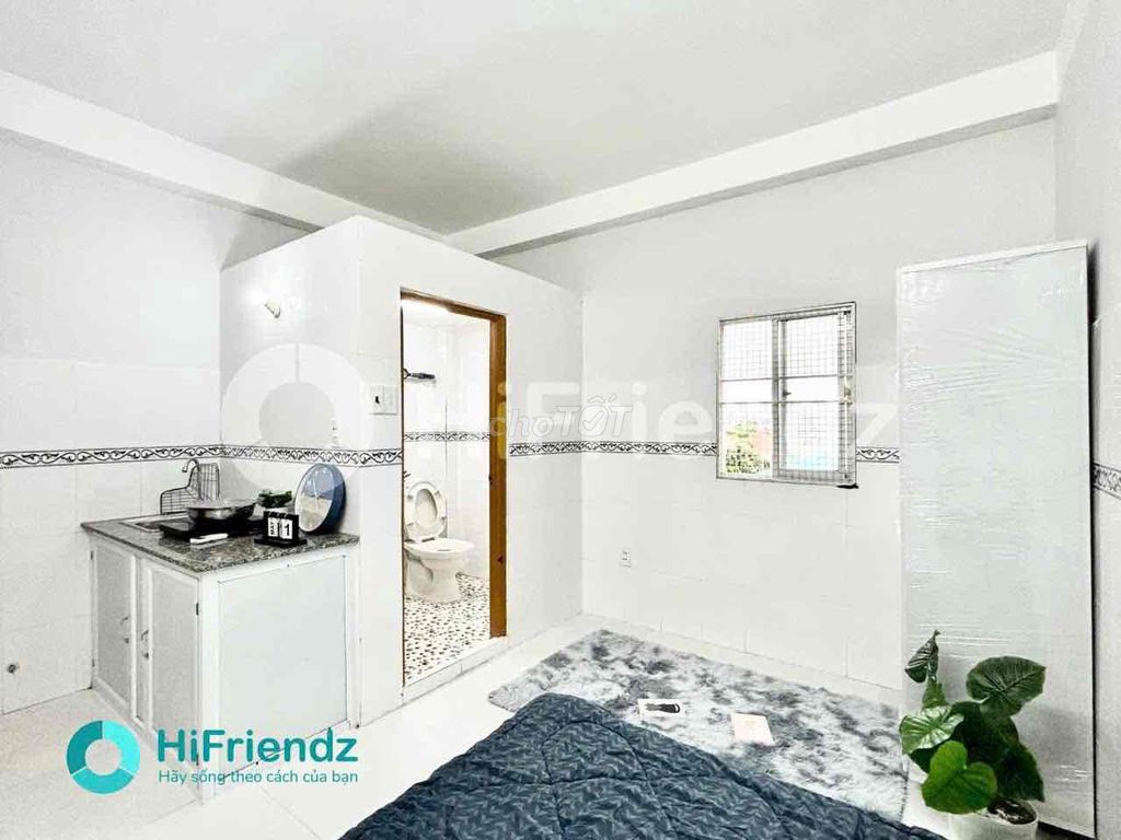Phòng Studio giá rẻ Đường Hậu Giang 20m² - An ninh 24/7, tiện nghi đầy đủ!