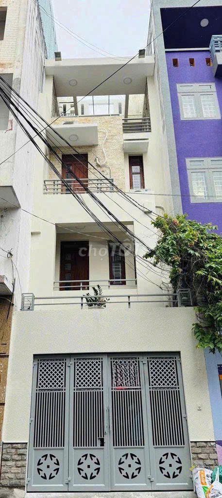 Bán nhà hẻm xe hơi Võ Thị Sáu, Tân Định, Quận 1 - 52,2m² - Nhà 1 trệt 3 lầu giá 11,5 tỷ thương lượng!