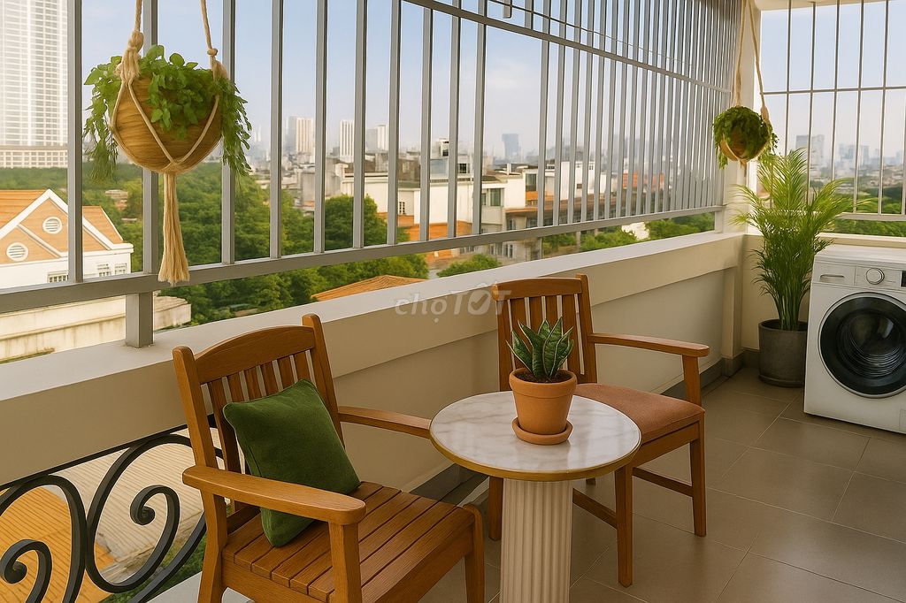 Căn hộ cho thuê Quận 4 - Penhouse 35m² giá 7.5 triệu - View triệu đô giữa Sài Gòn!