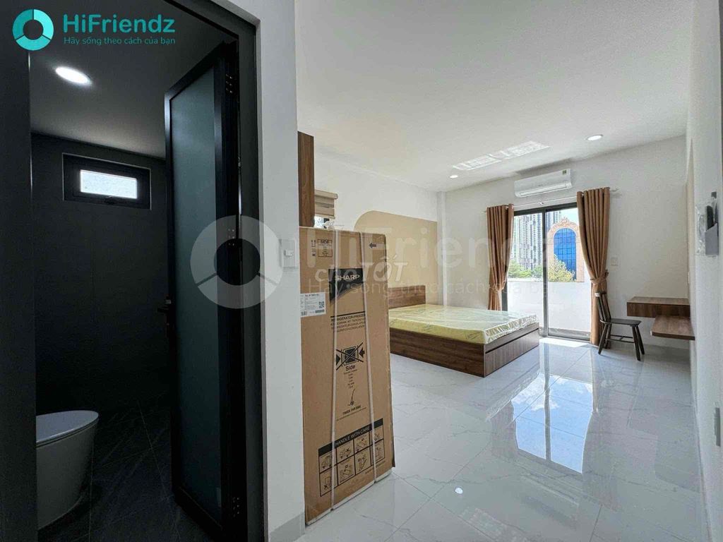 Căn hộ Studio 30m² Tân Bình - Full Nội Thất - Ban Công Rộng Rãi