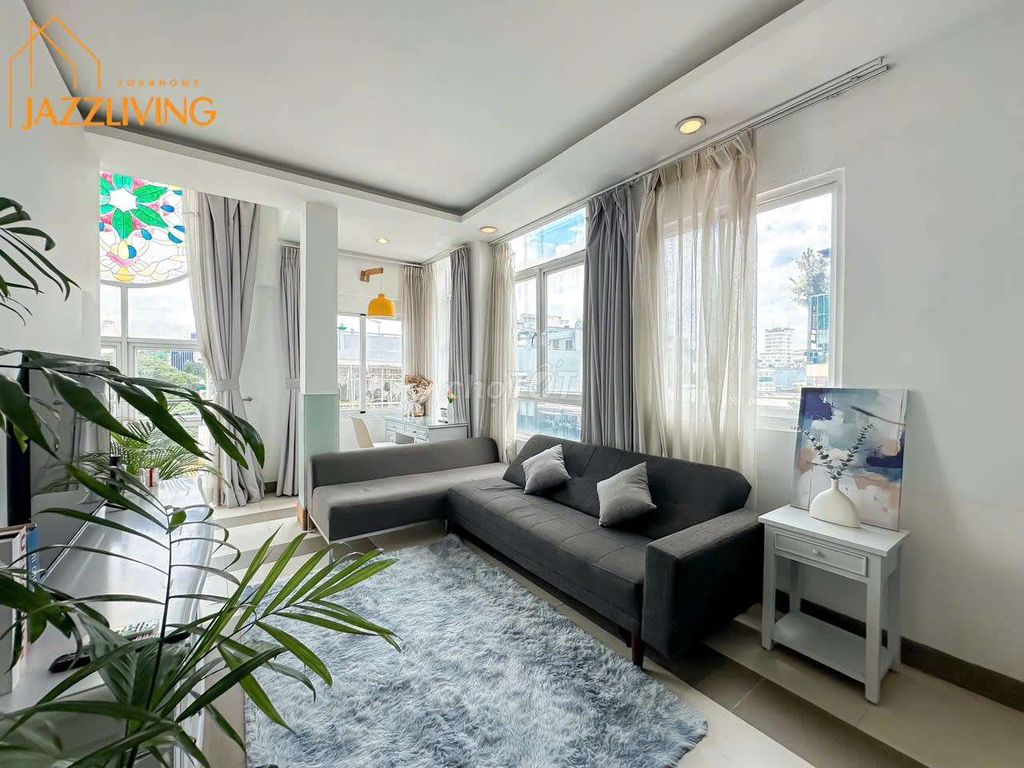 Căn hộ 2PN 100m² tại Kỳ Đồng, Quận 3 - Nội thất cao cấp, giá 15 triệu