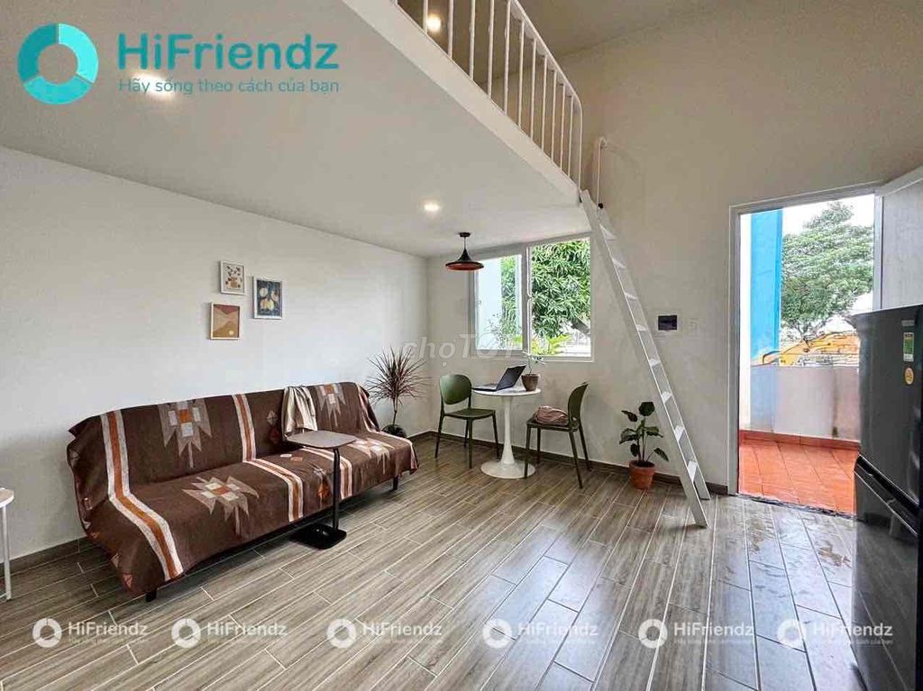 Căn hộ Duplex ban công 45m² giá 6.5 triệu - Mới 100%, tiện nghi đầy đủ!