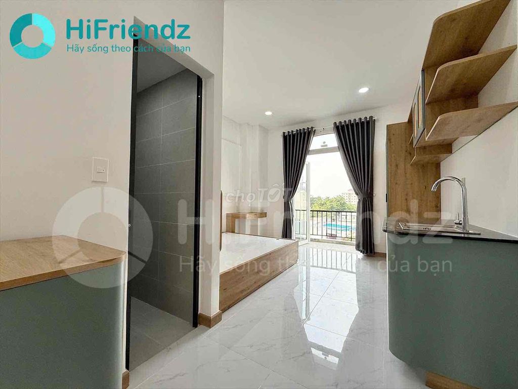 Studio cho thuê Đặng Thùy Trâm, 30m² giá chỉ từ 5 triệu - Mới khai trương!