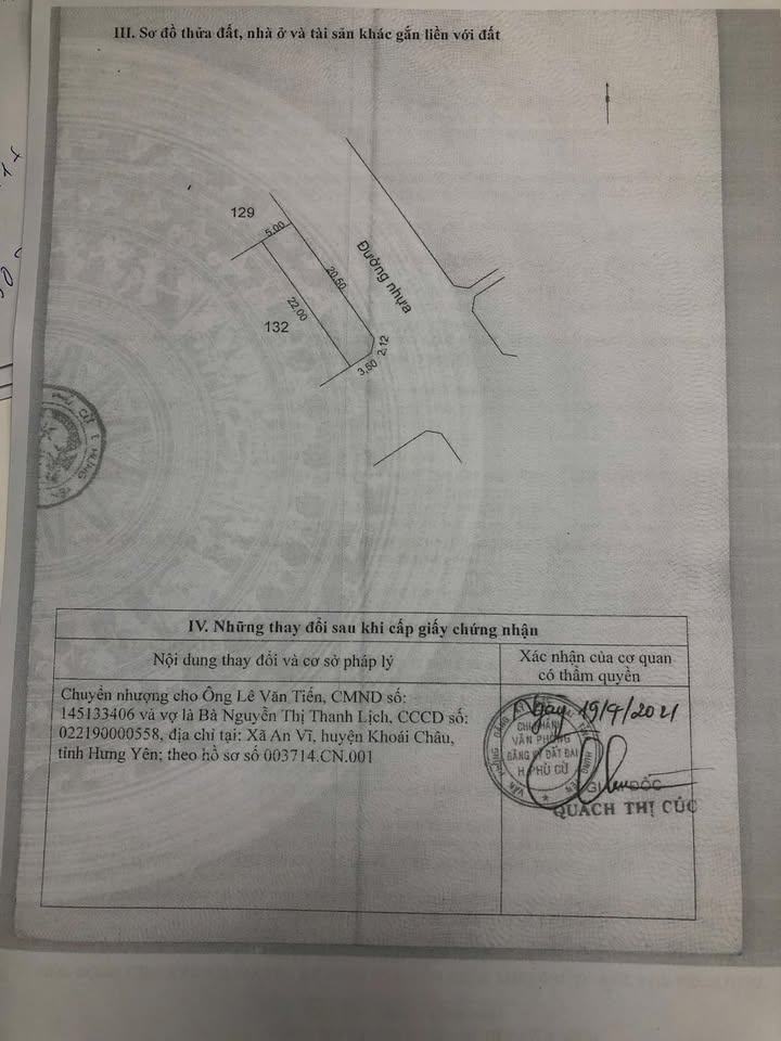 Đất lô góc Tống Phan, Phù Cừ 100m² giá 2 tỷ - Cơ hội đầu tư tuyệt vời!