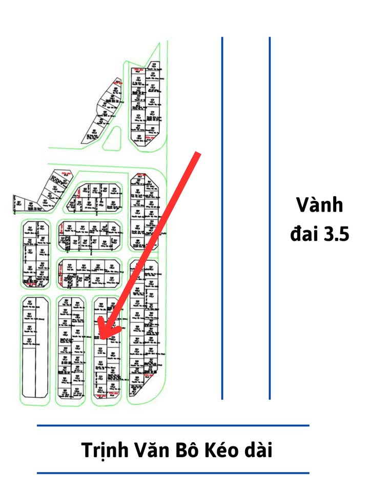 Đất nền Di Trạch Hoài Đức 88m² giá 1.566 tỷ - Mặt tiền 7m, pháp lý rõ ràng!