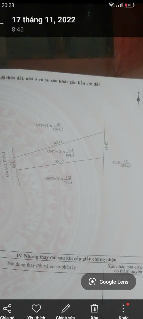 Đất nền Tân Thạnh, Tân Châu 698m² giá 2.5 tỷ - Đầu tư sinh lời ngay!