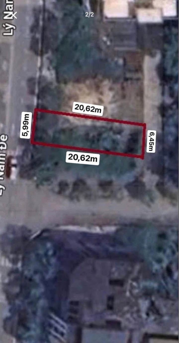 Đất nền mặt phố Lý Nam Đế, Vĩnh Yên 128,5m² - Vị trí đắc địa, giá tốt!