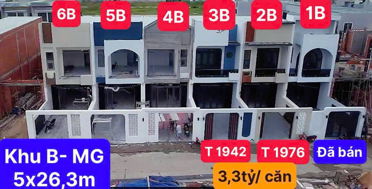 Nhà 2 mặt tiền Long Trạch 130m² giá 3.3 tỷ - Kinh doanh thuận lợi!