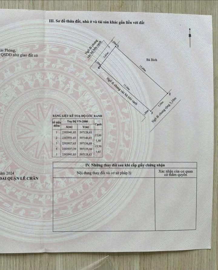 Đất thổ cư Vĩnh Niệm 80m² giá 4.86 tỷ - Đầu tư sinh lời ngay!