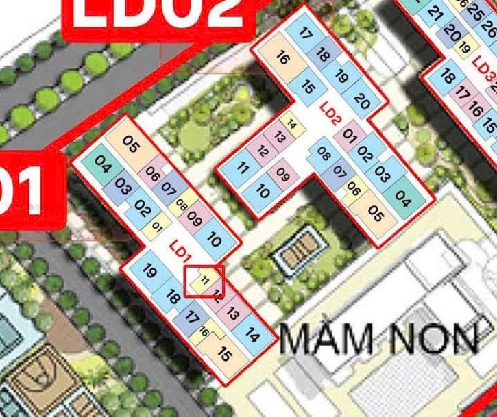 Studio Tòa LD1 Gia Lâm 29m² giá 2.02 tỷ - View thoáng, giá tốt nhất thị trường!