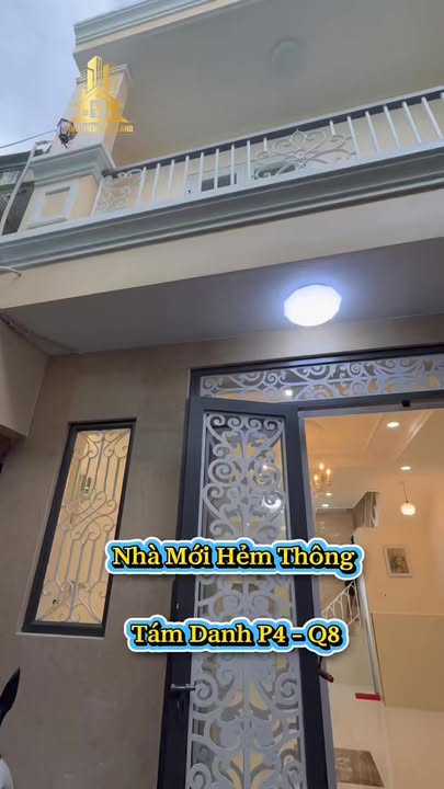 Nhà riêng hẻm thông đường Tám Danh, quận 8, 35m² giá 4.75 tỷ - Gần Parc Mall!