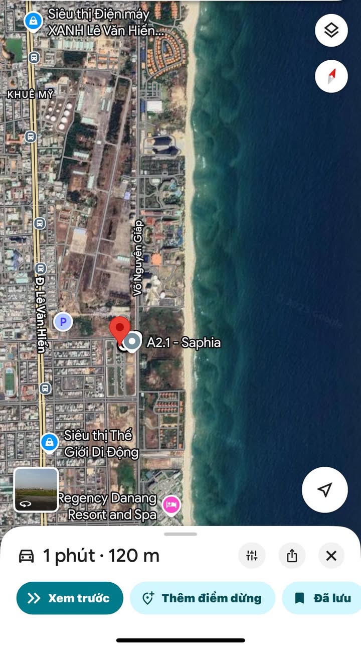 Đất nền Saphia Đà Nẵng 140m² giá 18.5 tỷ - Cơ hội đầu tư hấp dẫn!