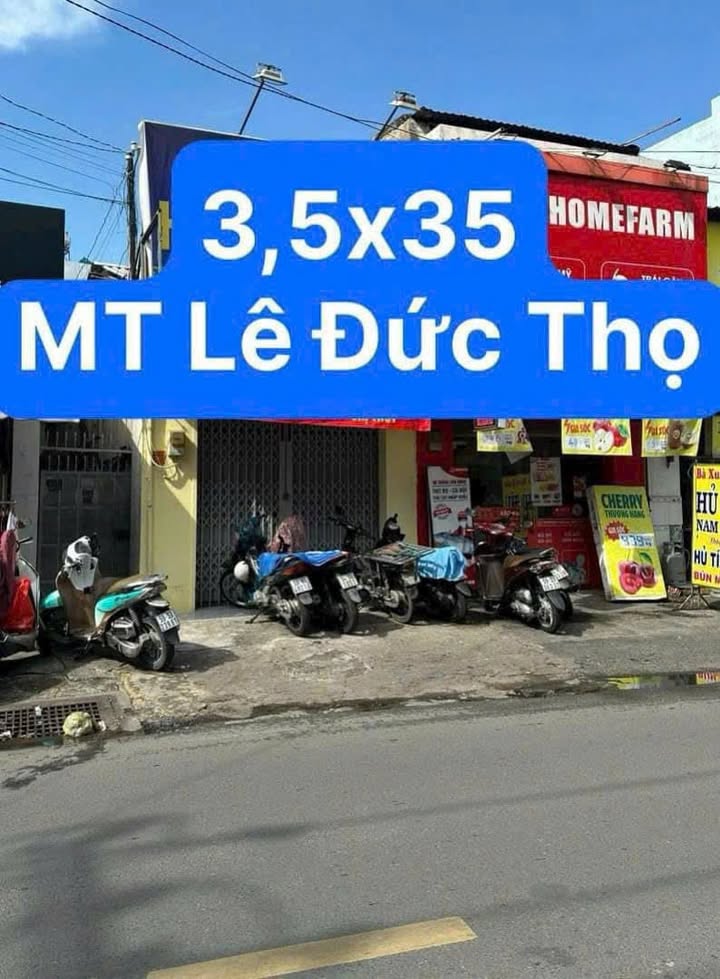 Nhà mặt tiền Lê Đức Thọ, Gò Vấp 122m² giá 17 triệu - Kinh doanh ngay!