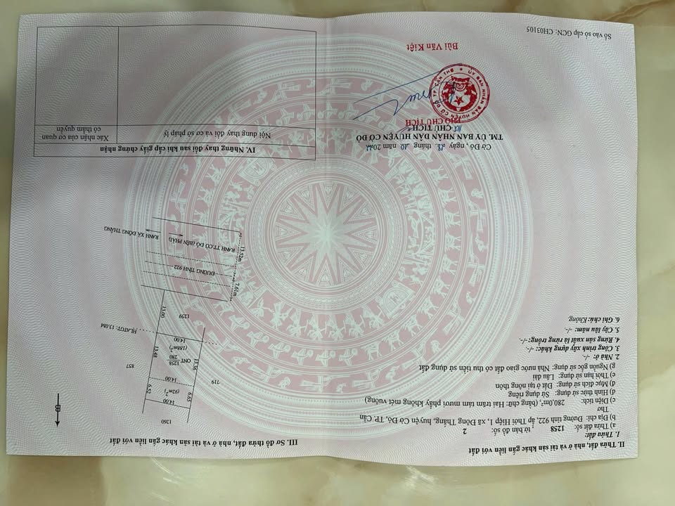 Đất nền chính chủ Thới Lai 1100m² giá 3.8 tỷ - Tiềm năng đầu tư lớn!