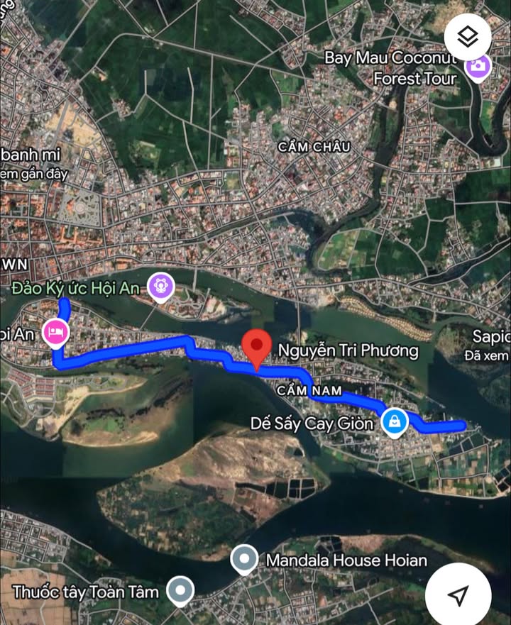 Đất nền đường Nguyễn Tri Phương Hội An 164.5m² giá 4 tỷ - Vị trí trung tâm hiếm có!