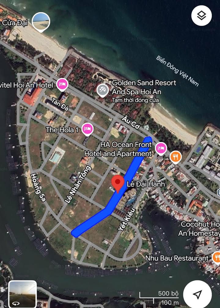 Đất KĐT Phước Trạch – Phước Hải, Cửa Đại, 309m² - Cơ hội đầu tư hấp dẫn gần biển!