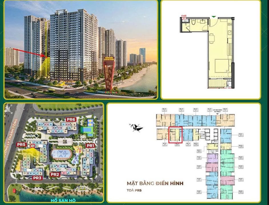 Studio Paris View Đa Tốn 26.5m² giá 2.47 tỷ - Căn hộ lý tưởng cho cuộc sống hiện đại!