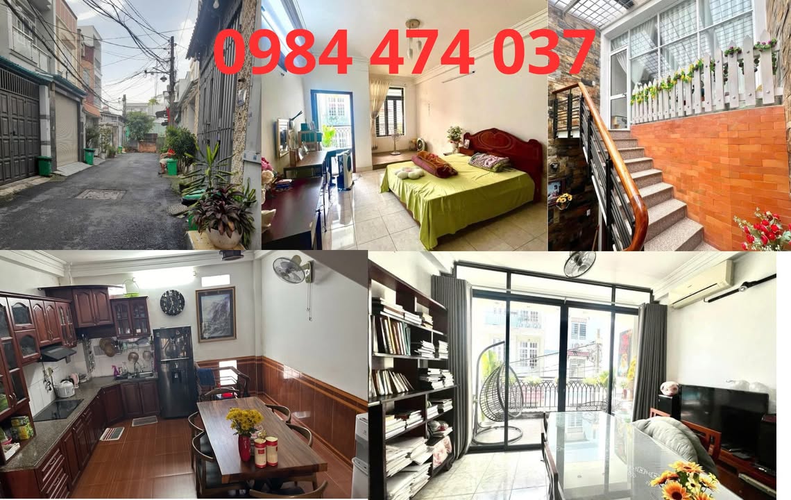 Nhà 4 tầng đường Nguyễn Thị Kiểu, Quận 12, 65m² giá nhỉnh 6 tỷ - Hẻm ô tô vào tận nhà!