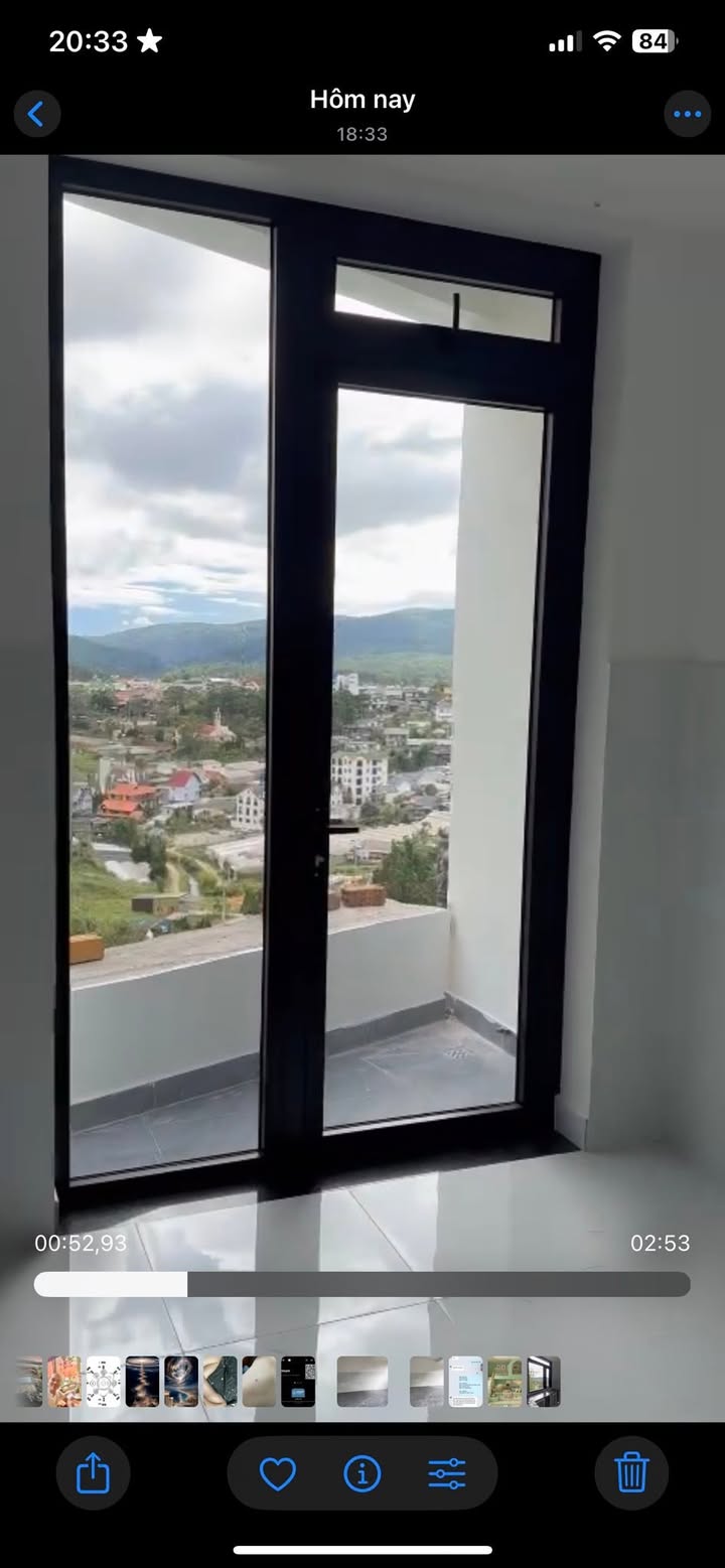 Căn hộ cho thuê Đường Đống Đa, Đà Lạt - Nội thất trống, view đồi tuyệt đẹp!