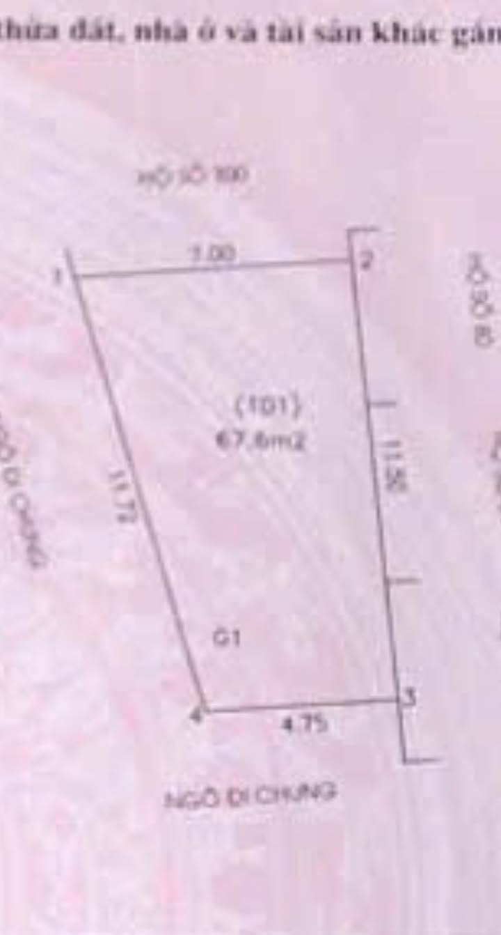 Nhà bán góc đường Nguyễn Khoái, Hoàng Mai 67.6m² giá 12.5 tỷ - Sổ đỏ chính chủ!