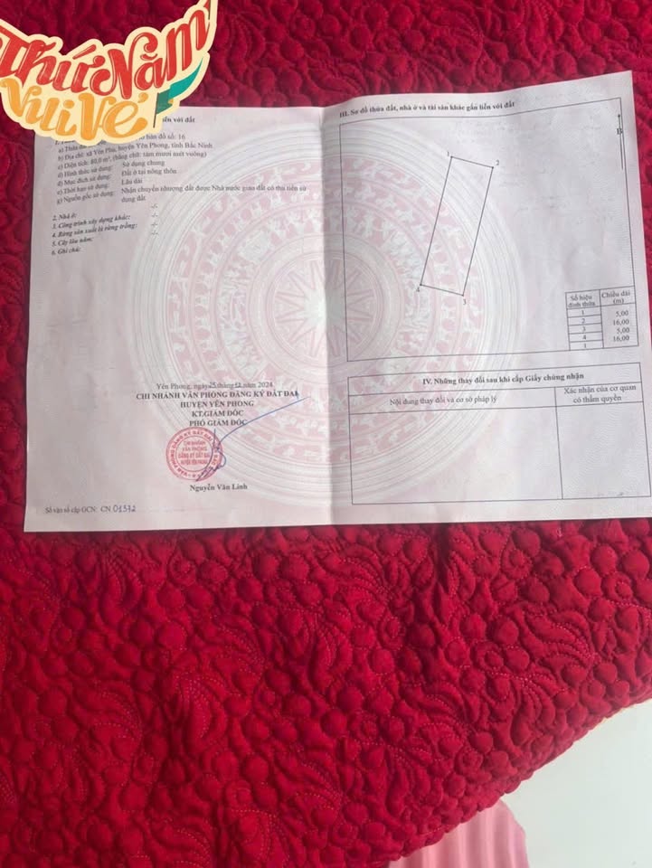 Đất nền dự án Yên Phụ 80m² giá chỉ 2 tỷ - Cơ hội đầu tư không thể bỏ qua!