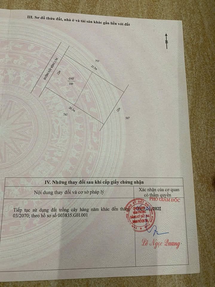 Đất thổ cư Hòa Bình, TP. Kon Tum 264m² giá 550 triệu - Vị trí đẹp, đầu tư sinh lời!