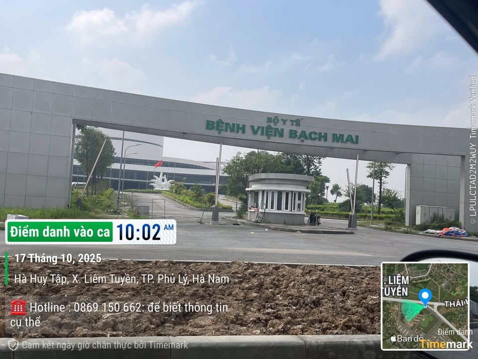 Đất nền Bệnh viện Bạch Mai Cơ sở 2 Phường Liêm Tuyền 120m² - Đầu tư sinh lời hấp dẫn!