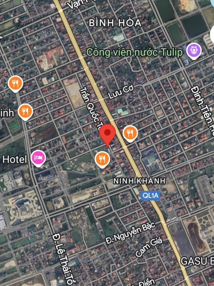 Đất nền mặt đường Trần Quốc Toản, Ninh Khánh 90m² - Sổ hồng chính chủ, giá chỉ 5 tỷ!