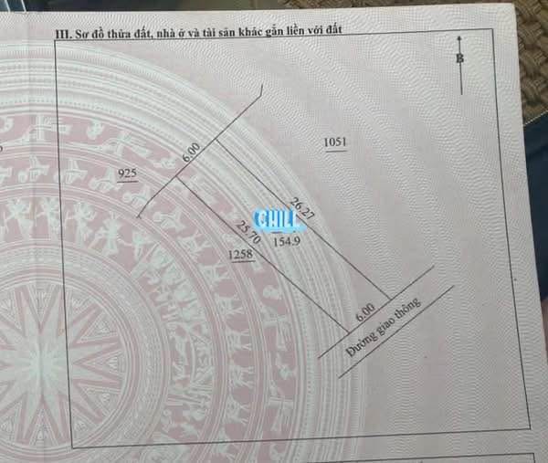 Đất thổ cư Thịnh Đán, Thái Nguyên 155m² giá 1.9 tỷ - Sổ đỏ chính chủ!