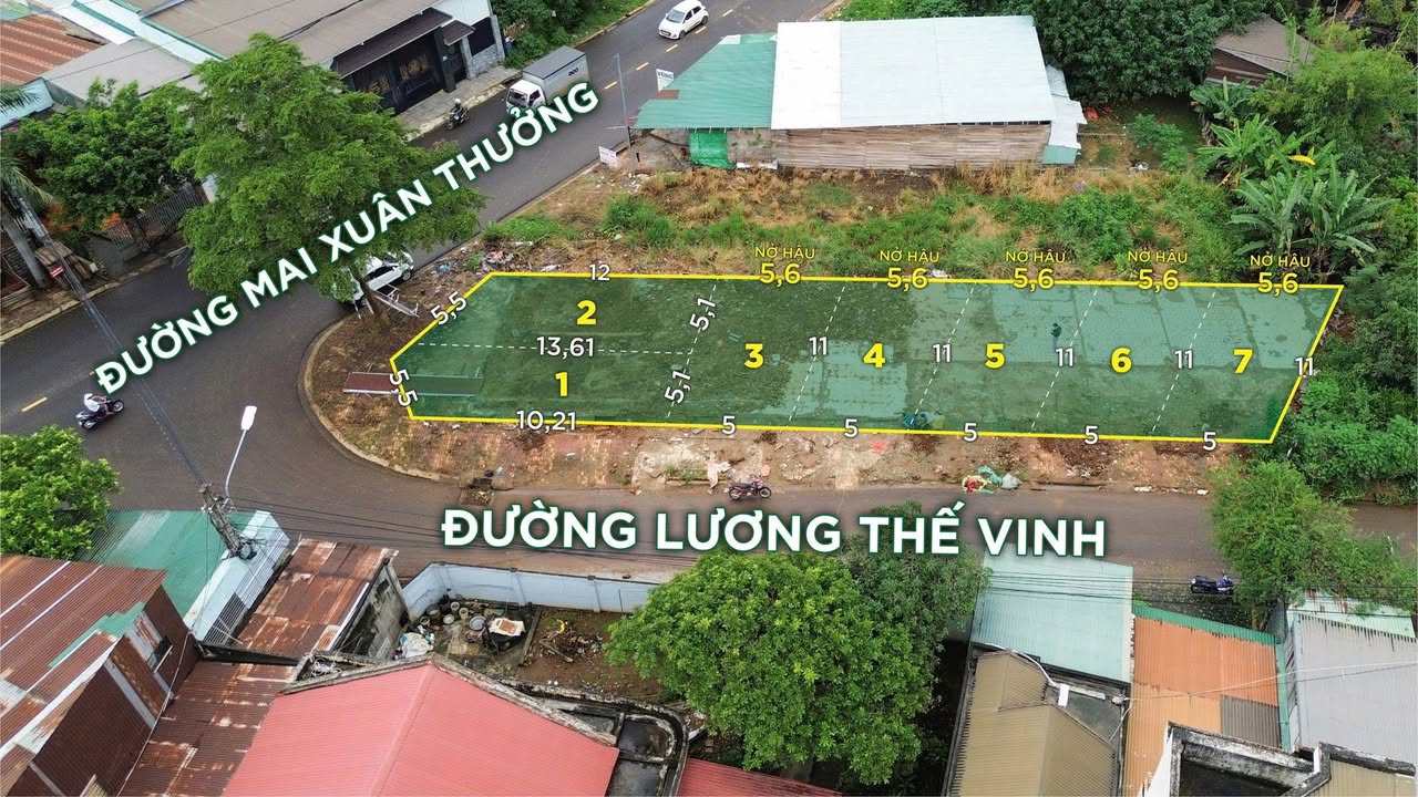 Shophouse Lương Thế Vinh Buôn Ma Thuột 40m² giá 2.8 tỷ - Vị trí đắc địa, kinh doanh mọi ngành nghề!