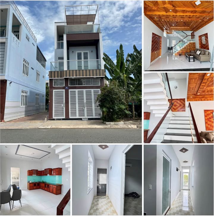 Nhà góc 1 trệt 2 lầu mặt tiền đường Phan Thanh Giản 87m² giá 4.99 tỷ - Thiết kế hiện đại, tiện nghi