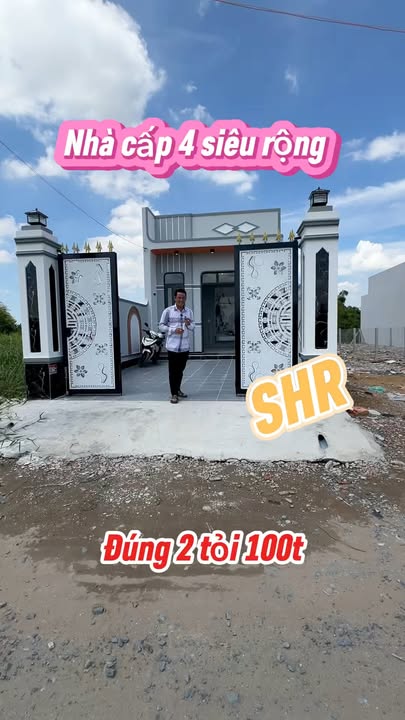 Nhà mặt tiền đường Chùa Thiên Mụ, Mỹ Lộc, Cần Giuộc 148.8m² giá 2.1 tỷ - Sổ hồng chính chủ!