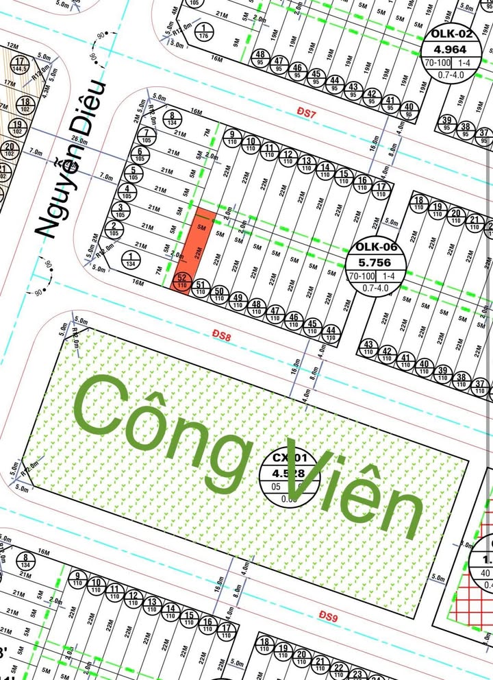 Đất nền Khu ECohome Chợ Dinh, 110m² giá 2.9 tỷ - Đối diện công viên xanh mát!