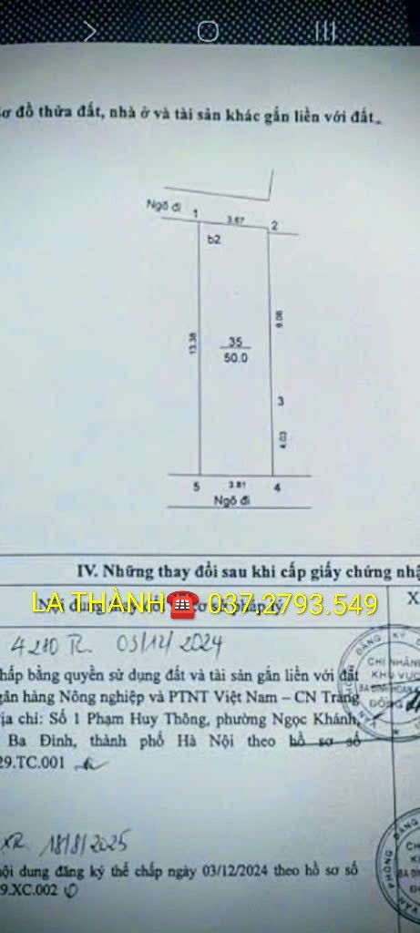 Nhà C4 La Thành 50m² giá 8.5 tỷ - Đầu tư sinh lời hấp dẫn!