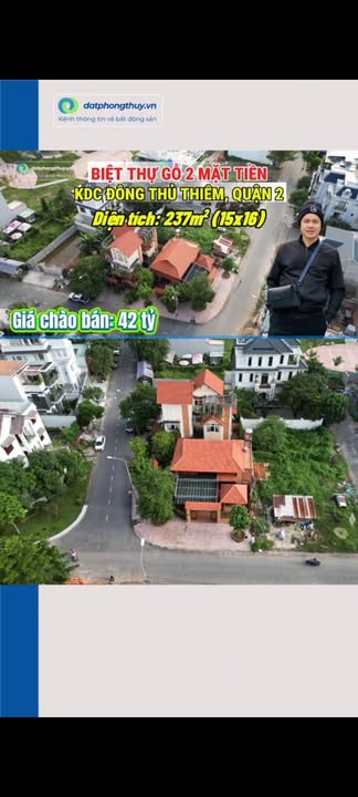 Nhà gỗ 2 mặt tiền đẹp tại Thủ Đức 237m² giá 42 tỷ - Đầu tư sinh lời cao!