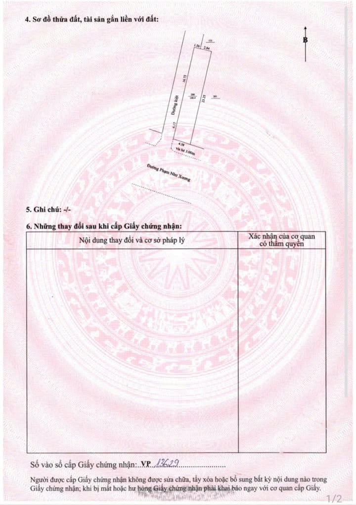 Đất mặt tiền đường Phạm Như Xương, Đà Nẵng 100,4m² - Khu kinh doanh sầm uất!