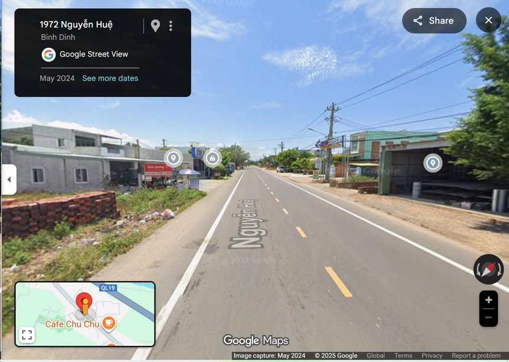 Đất góc 2 mặt tiền Nguyễn Huệ, Phước Lộc 155m² - Đầu tư sinh lời ngay!